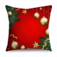 thumbnail image 1 of Fundas de almohada de Navidad para sofá, decoración del hogar, corona de Adviento, adorno de bolas, regalos de Navidad, 40/45/50cm, 1 of 4