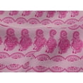 thumbnail image 4 of oneOone Viscose Jersey Fabric Floral & Bird Block Printed Craft Fabric BTY 60 Inch Wide, 4 of 5