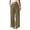 Green, variant on Wide Leg Pants for Women Summer Casual Loose Flowy Palazzo Pants High Waisted Button Down Beach Pants with Pockets, Black, Size M
