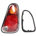 thumbnail image 2 of Car Taillight Cover, Rear Brake Lamp Shell No Bulb LED Tail Light Lens High Performance Waterproof Brake Lamp Reverse Light Cover for  R50 R52 R53 LCI, 2 of 7
