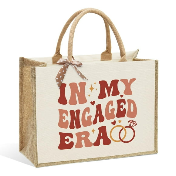 Bolsa de tela KongmoTree Bride de lona, 42 x 32 x 19 cm, duradera