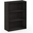 thumbnail image 6 of PASIR Book Shelf, 3-Tier Bookshelf, Bookcase, 9.7" x 23.7" x 31.5", for Living Room, Bedroom, Home Office, Blackwood, 6 of 6