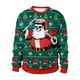 thumbnail image 1 of Sudadera de calavera de Papá Noel para hombres y mujeres, jersey de cuello redondo, Top de gran tamaño, estampado 3D, ropa de calle Hip Hop, ropa de Halloween y Navidad, 1 of 4