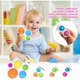 thumbnail image 4 of HTOOQ 4 Pcs Simple Fossette Fidget Jouet, Jouets Sensoriels Simples, Jouets à Main Soulagement du Stress - -, 4 of 7