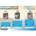 thumbnail image 3 of Quicksilver 2-Stroke Premium Plus Synthetic Blend Marine Engine Oil, 16oz, 3 of 4
