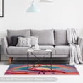 thumbnail image 6 of Flamingo Luxurious Polyester Right-Angle Floor Mat - Soft, Durable Carpet for Home and Office - Ideal for Living Room, Bedroom, and More - Easy to Clean and Maintain, 6 of 6