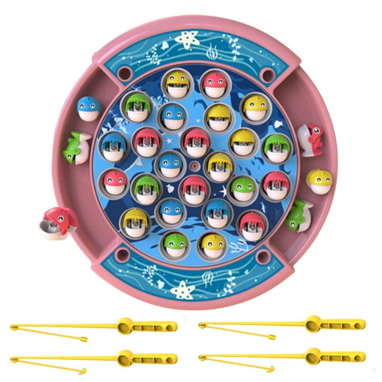 Famure Fishing Games for Kids 3-5, Fishing Toy with Toddler Fishing Pole
