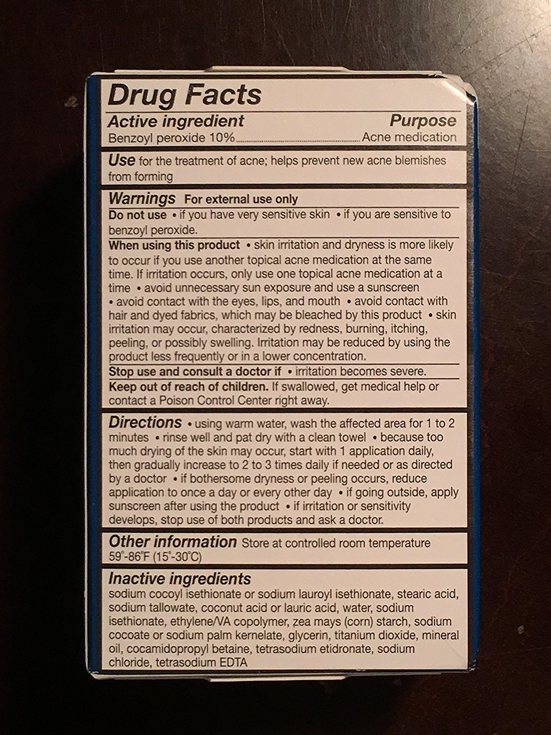 cvs acne cleansing bar