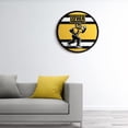 thumbnail image 5 of Grimm Industries IA-230-04 17 in. Team Disc Wall Sign - Herky Stripes, Black & Gold, 5 of 5