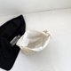 thumbnail image 3 of Bolso de mano de plumón para mujer Bolso de compras holgado informal de gran capacidad (blanco), 3 of 9
