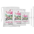 thumbnail image 3 of Darling Souvenir White Let'S Flamingle Bachelorette Custom Party Supplies&nbsp;Drawstring Pouches&nbsp;Favor Bags 15 Pieces, 3 of 5