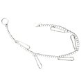 thumbnail image 1 of Bangcool Pants Chain Paper Clip Punk Hip Hop Unisex Alloy Wallet Chain Trousers Chain, 1 of 10