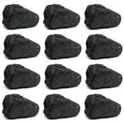 12PK Raw Lodestone, Mineral Specimens - Approx. 1" - Geologist Selected & Hand Processed - Great for Science Classrooms - Class Pack - Eisco Labs
