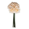 thumbnail image 2 of 5Pcs/Set Artificial Rose Realistic Fake Flower Wedding Party Home Office Table Centerpiece Faux Floral Plants Branch Pick Stem Decoration Ornament, 2 of 8