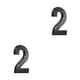 thumbnail image 1 of Yuarrent Números de casa, marcas numéricas negras simples, piezas de signos de números resistentes exquisitos, herramientas de marcado de Type8 NO8, 1 of 6