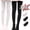 3PC-1White 2Black, variant on 3 PC Ballet Tights for Girls Dance Stretchy Footed Tights Comfy Pull on School Uniform Dance Competition Leggings Kids Pantyhose Stockings