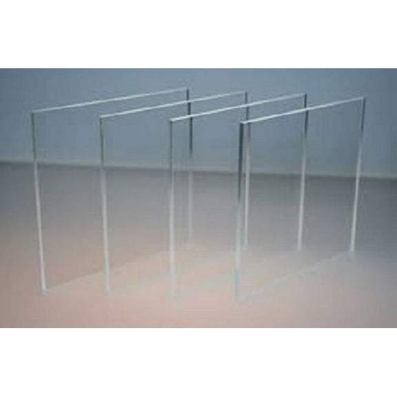 24" x 24" - 1/2" Clear Extruded Acrylic Plexiglass Sheet$$Building Supply
