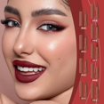 thumbnail image 2 of Dvkptbk lip liner Gradient Lip Liner Matte Mist Face Lipstick Soft Mist Velvet Chocolate Lipstick Hold Makeup, 2 of 7