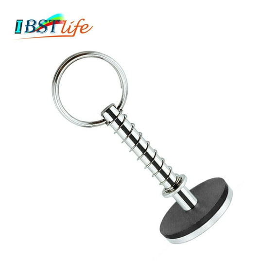 OFFIGAM 6.7 Inch Stainless Steel Marine Hatch Cover Handle with Spring Loaded Mechanism for Boats, and Easy to Install