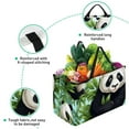 thumbnail image 3 of Panda Large Foldable Decorative Box Storage Bin Oxford Cloth Shopping Bags, 3 of 7