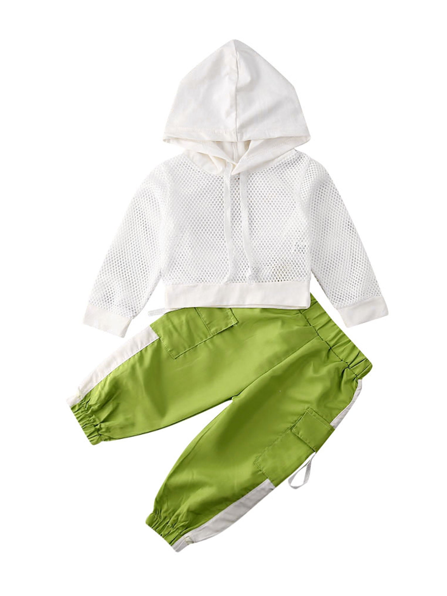kids green sweatsuit