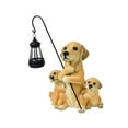 thumbnail image 6 of colaxi Garden Solar Statue Light Lawn Lawn Ornament Patio Gift Dog Figurine Lantern Yellow 28x12x34cm, 6 of 10