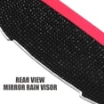 thumbnail image 3 of unbranded 1Par Protector Lateral Para Espejo Retrovisor De Con De Negras Y Visor Antilluvia, 3 of 8