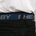 thumbnail image 4 of Carroll Shelby Belt, Seatbelt Buckle Belt, Shelby Bold Blue Gray, 30 to 44 Inches, 4 of 9