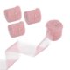 thumbnail image 1 of 4 Rollos Gasa Cinta 1" x 5.5 Yardas Mano Hecho Flecos Gasa Seda Cinta para Ramos Regalo Envoltura Boda Invitaciones Bricolaje Artesanías, Rosado, 1 of 7