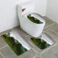 thumbnail image 1 of ABPHQTO Exuberantes crestas verdes Alpes Carnic Friuli Venezia Giulia Italia Juego de alfombras de baño de 3 piezas Alfombra de baño Alfombra de contorno y tapa de inodoro ABPHQTO Cont-CHAPPLE-13365, 1 of 2