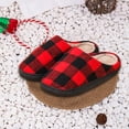 thumbnail image 1 of Pantuflas de felpa para hombre y mujer de House, pantuflas de tablero de ajedrez (44-45 (tamaño de ajuste 42-43 pies)) DQrwqpou  Tenis De Mujer Tenis De Hombre, 1 of 5
