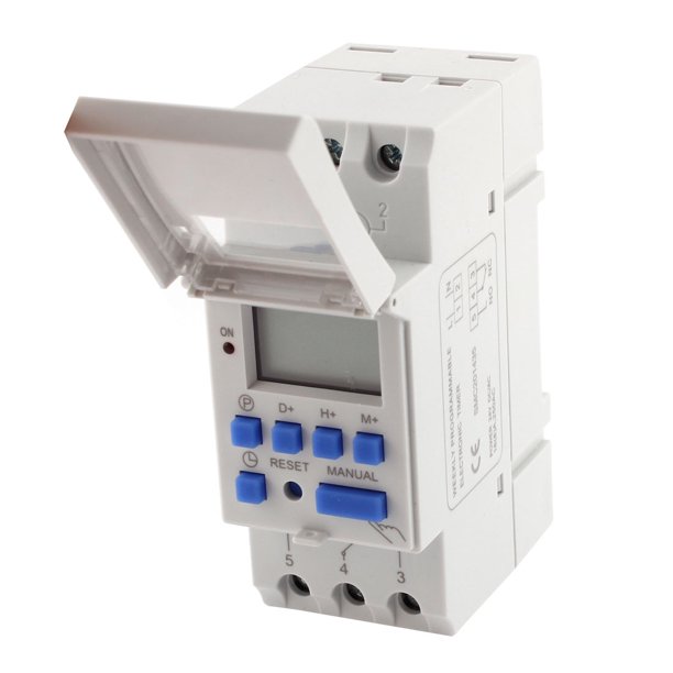 Unique Bargains THC15A /DC 24V Digital LCD Weekly Programmable Timer
