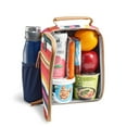 thumbnail image 5 of Fit + Fresh Vertical Insulated Lunch Bag with 28oz. Steel Water Bottle, Colorful Stripe, 5 of 9