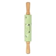 thumbnail image 2 of Rodillo de amasar multifuncional para hornear con poste extendido para el hogar, cocina, pastel, verde, 2 of 10
