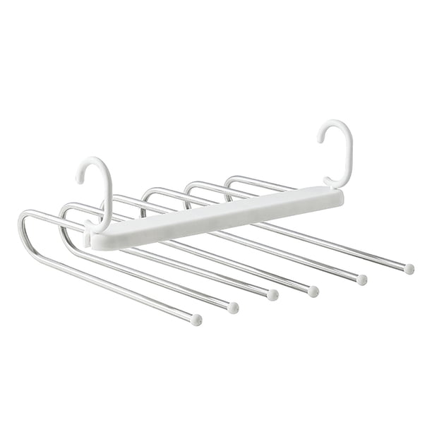 Perchas de pantalones, estante de pantalones plegables Duraderos de 6 capas multifuncionales para el hogar