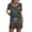 Grey, variant on Ekouaer Pajama Set for Women 2 Piece Lounge Set Short Sleeve Tops and Shorts Soft Sleepwear