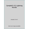 Pre-Owned Campbell's 212 Lightning Rounds (Paperback) 094432214X 9780944322147