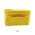 thumbnail image 3 of Bolsa de cosméticos Minnieouse de fieltro organizador de maquillaje Amarillo, 3 of 6