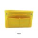 thumbnail image 5 of Sonducket La caja fuerte de los cosméticos del bolso del parte movible del fieltro del viaje-amigable en va el bolso interno del cosmético de Bolsas de mensajero y de hombro Amarillo, 5 of 6