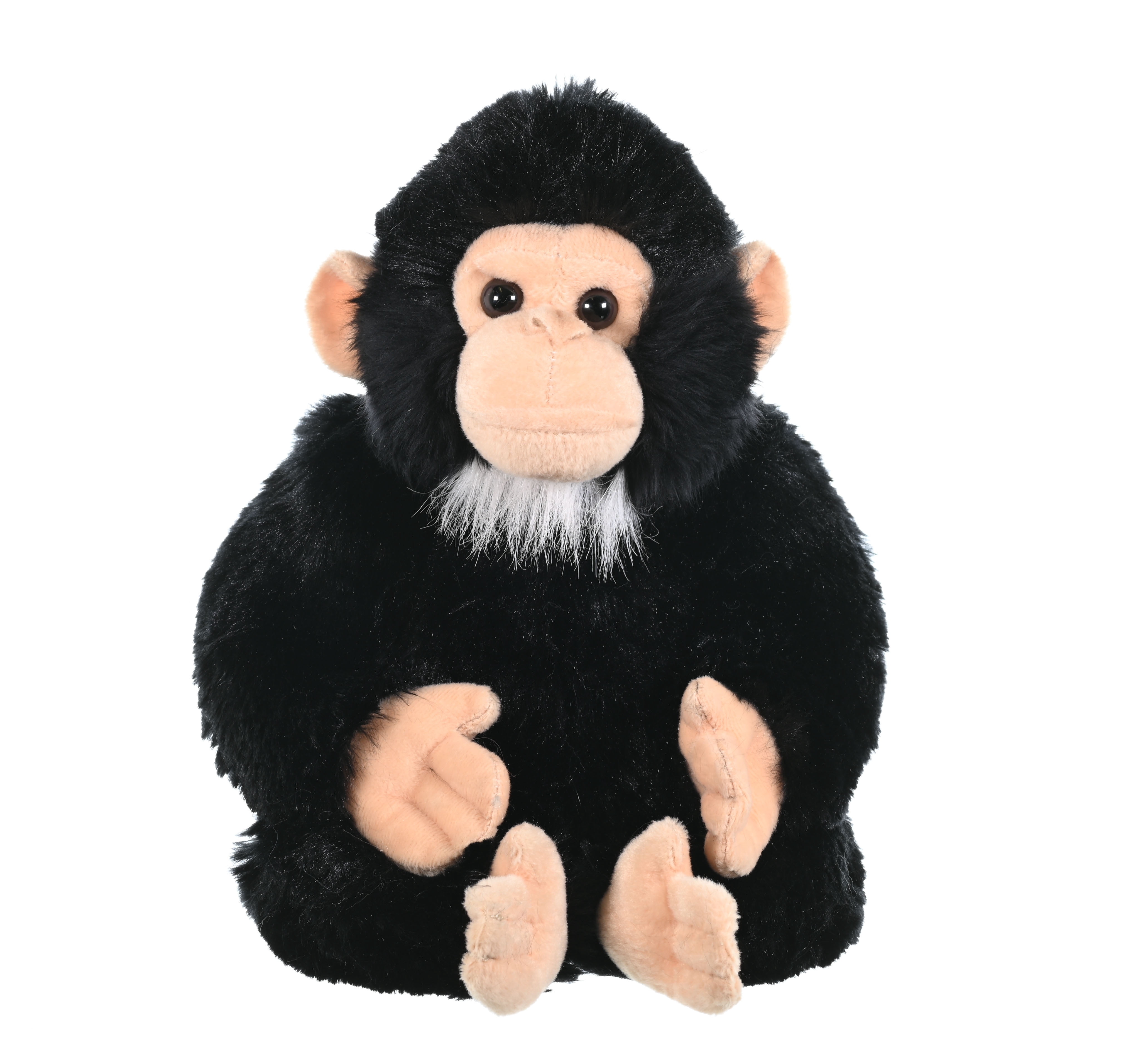 Wild Republic Chimp, Cuddlekins, Stuffed Animal, 12 Inches, Gift for Kids, Plush Toy, Fill is Spun Recycled Water Bottles