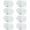 White, variant on 8 Pack Chunky Chenille Yarn - Super Soft Bulky Knitting Yarn for Blankets Scarf DIY, 8oz/27yds per Skein, Fluffy Plush Yarn for Crochet & Hand Knitting