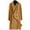 #Coffee, variant on DPTALR George Men's Casual Fashion Long Sleeve Lapel Woolen Coat with Pocket ，Buttons,Black,Big and Tall Men L