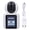 White - US Plug, variant on M Buder Smart Video Baby Monitor with Screen, 1080p HD 2-Way Calling Camera, Remote Security, US Plug