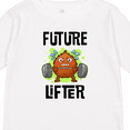thumbnail image 4 of Inktastic Weightlifting Funny Future Lifter Boys or Girls Long Sleeve Toddler T-Shirt, 4 of 5