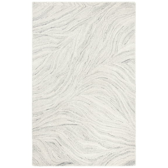 SAFAVIEH Metro MET505G Handmade Ivory / Silver Rug