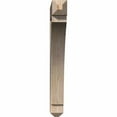 thumbnail image 2 of Ekena Millwork 3 1/2"W x 26"D x 30"H Thorton Craftsman Smooth Bracket, Douglas Fir, 2 of 13