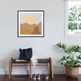 thumbnail image 3 of Art.com Desert Sun I Art Print by Moira Hershey, Black Frame Wall Art, 29" x 29", 3 of 5