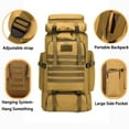 thumbnail image 6 of 80L Travel Hiking Camping Backpack with Rain Cover,Hiking Daypack for Outdoor Sport,Backpack Water Resistant,Tactical Backpack for Men Women, 6 of 7