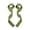 Green transparent gl, variant on 1 Pair Lifting Straps Strength Training Lifting Straps Deadlift Straps for Bodybuilding Fitness Gym Accessories