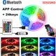 thumbnail image 1 of Tira de luces LED con Bluetooth WS2812B, cinta de diodo Flexible RGBIC, lámpara de neón RGB5050, retroiluminación de TV, decoración luminosa para dormitorio, 1 of 4